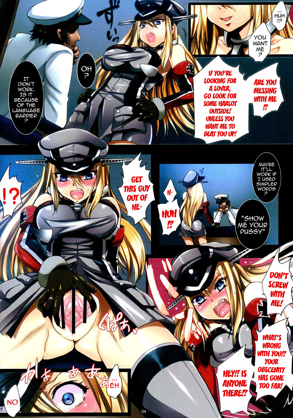 Hentai Manga Comic-Pregnancy Collection 3 - Bismarck is Stolen from Marriage Through Hypnosis-Read-4